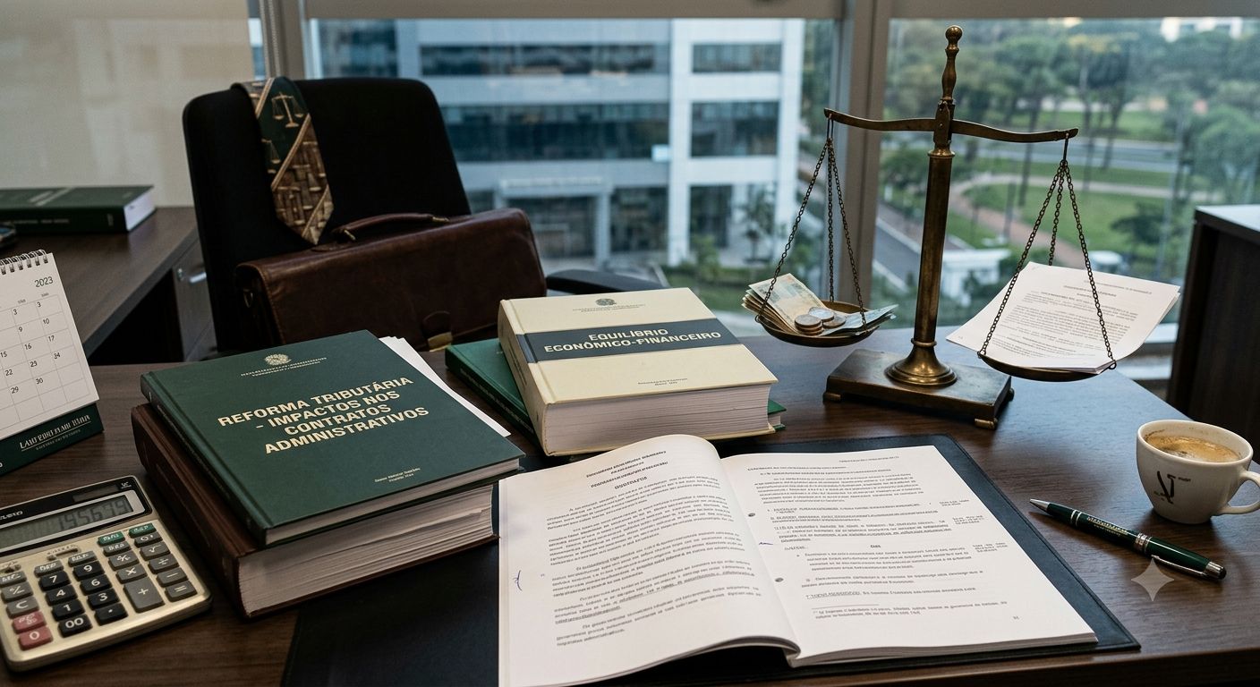 Impactos da Reforma Tributária no equilíbrio econômico-financeiro dos contratos administrativos vigentes na entrada em vigor da Lei Complementar 214, de 16 de janeiro de 2025, ainda em execução no exercício de 2027, em favor do contratado.