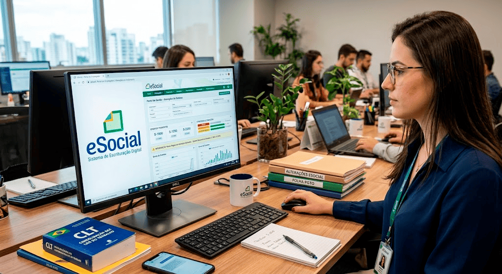 Alterações no Sistema eSocial: Nota Técnica S-1.3 nº 07/2026